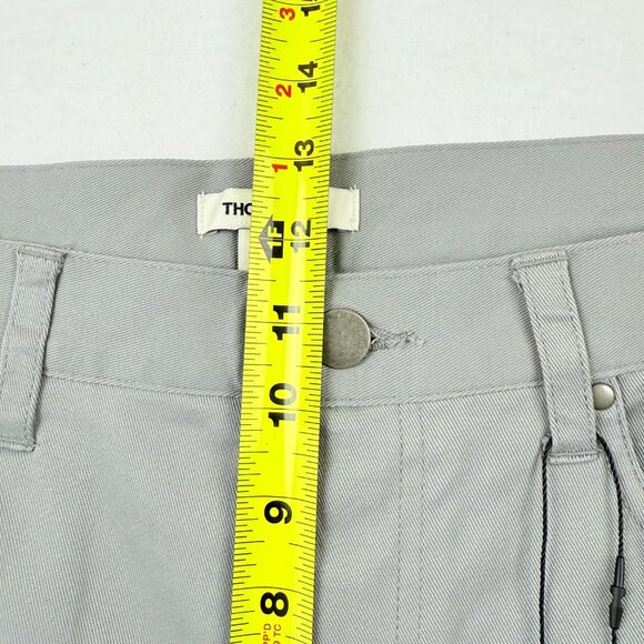 Thom Aaron Men's Stretch Slim Fit Light Gray Chino Pants Size 36x30 NWT - Picture 8 of 10